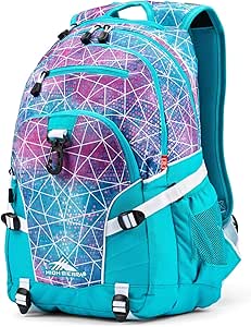 high sierra turquoise backpack