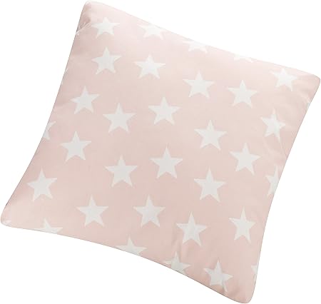 Aminata Kissen 40x40 Cm Bezug Fullung Sterne Kuschelkissen Kinder Madchen Baumwolle Reissverschluss Rosa Rose Weiss Sternchen Stern Stars Sofakissen Kopfkissen Dekokissen Kissenbezug Fullkissen Amazon De Kuche Haushalt