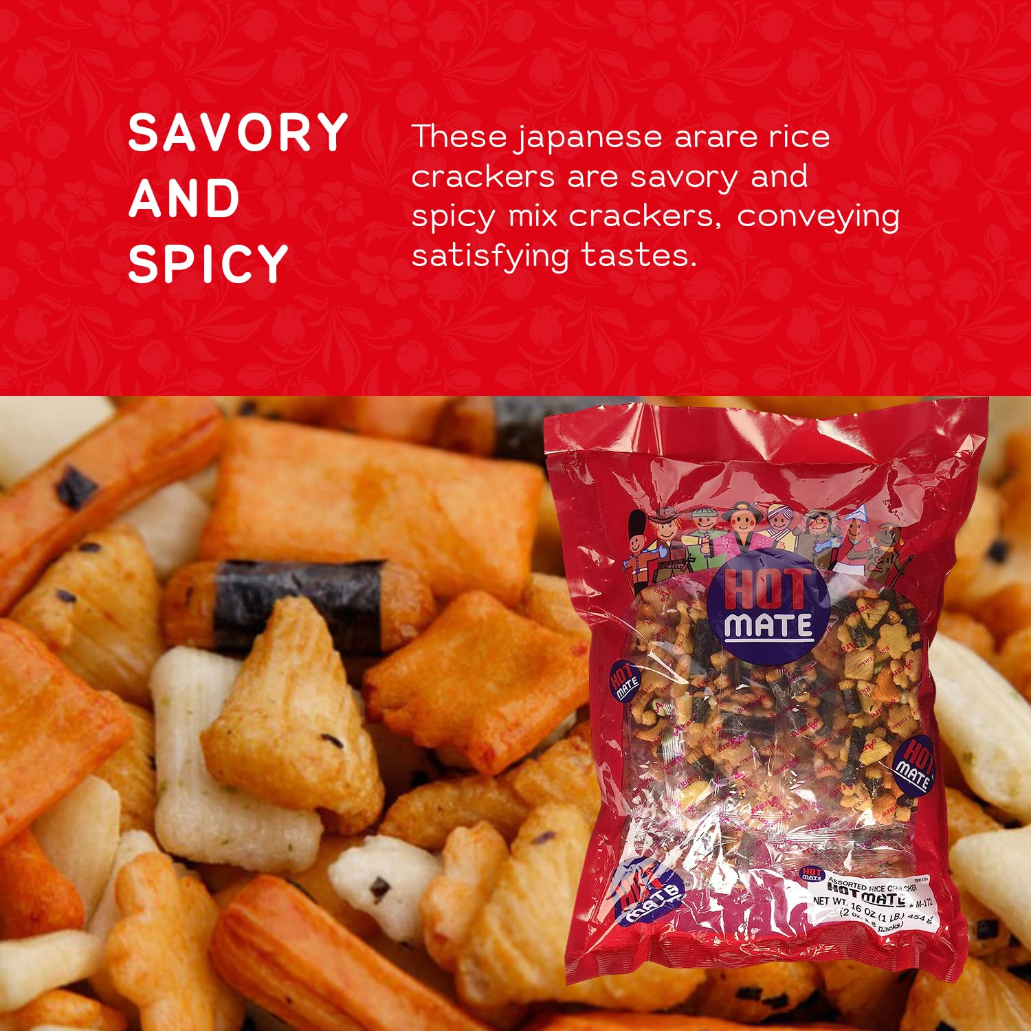 Mua Shirakiku Hot Mate Japanese Rice Cracker | Oriental Asian Arare ...