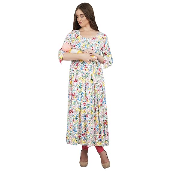 Women's Rayon A-Line Kurta