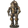 Design Toscano CL7321 Tritonia Atmospheric Diving Suit Steampunk Statue, 8 Inch, Antique Brass