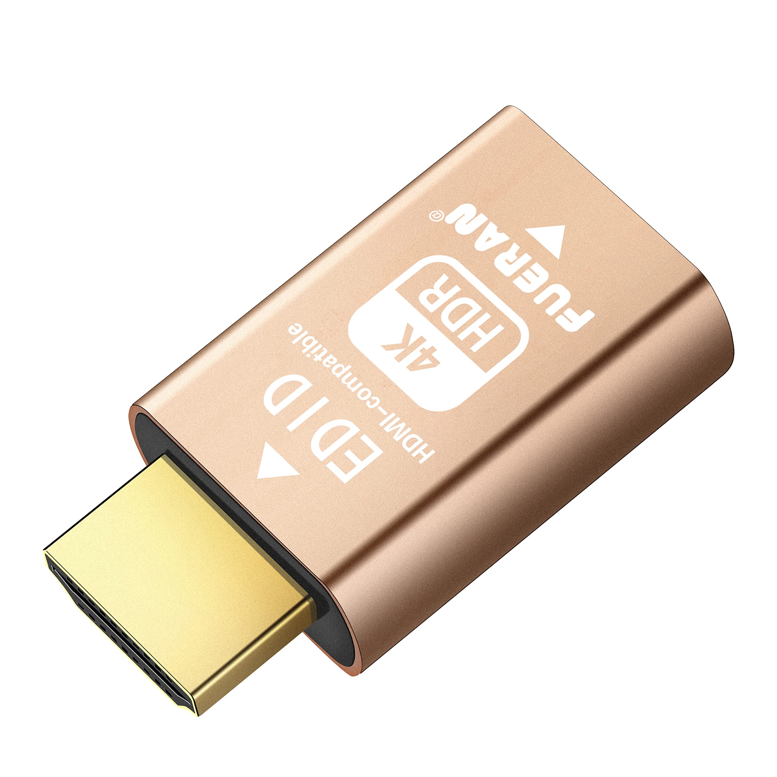 Photo 1 of FUERAN Pass-Through EDID Emulator for use with Video splitters, Switches and Extenders (fit-Headless) HDMI compatible-4K (3840X2160) - HDR