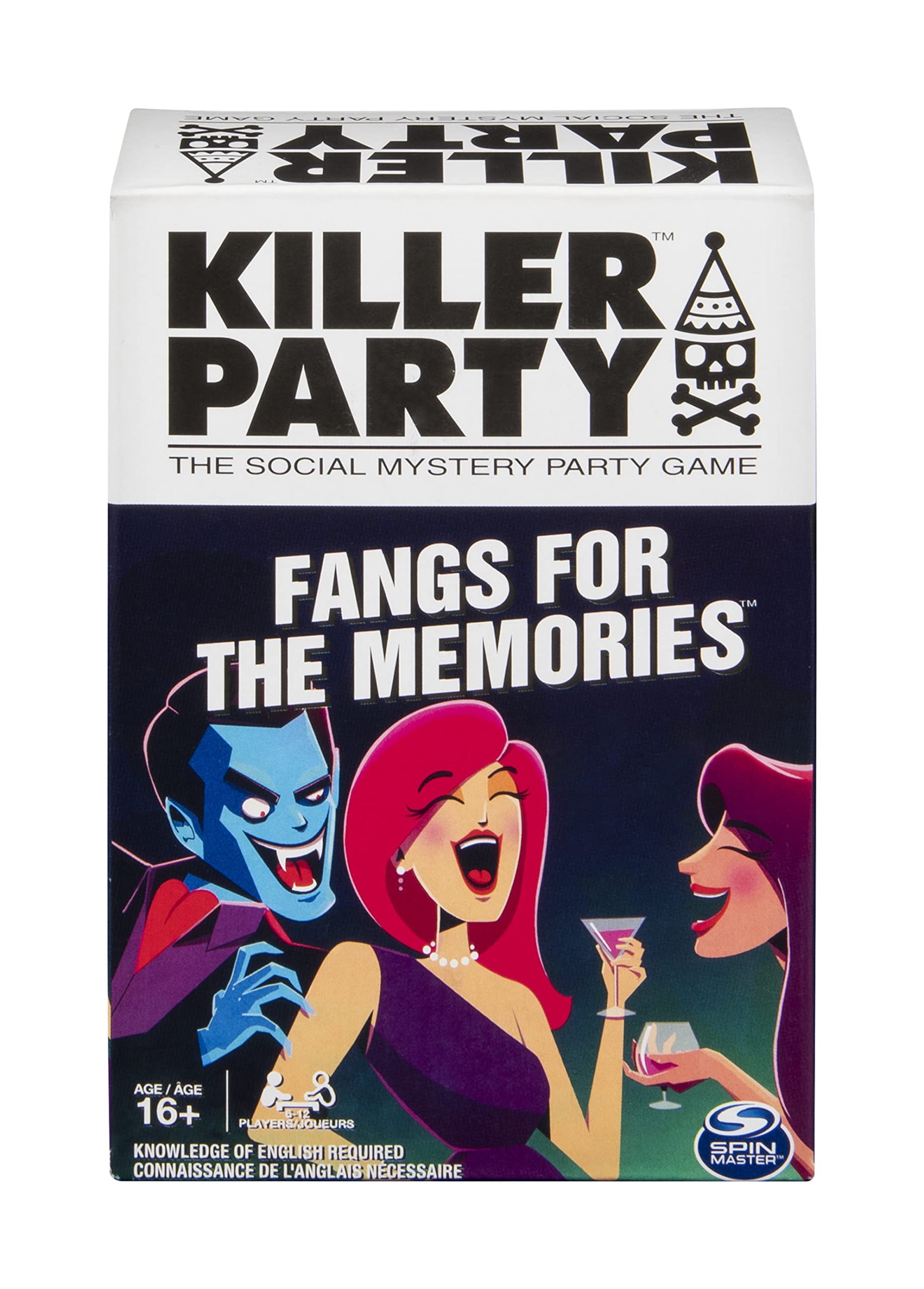 Killer Party - Fangs for the Memories, the Social Mystery Party Game for Ages 16 and Up