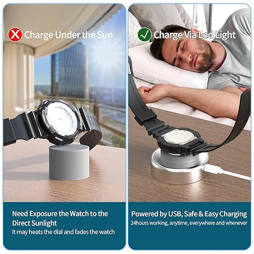 Solar Charger Will Led Light Charge Eco Drive Watches Citizen Eco