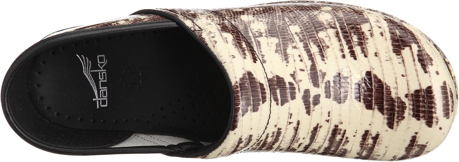 dansko snakeskin clogs