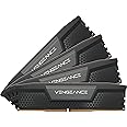 CORSAIR VENGEANCE DDR5 RAM 192GB (4x48GB) 5200MHz CL38 Intel XMP iCUE Compatible Computer Memory - Black (CMK192GX5M4B5200C38)