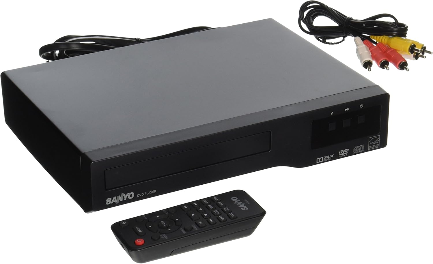 Sanyo Energy Star Black DVD Player RFWDP105F (Refurbished)