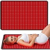 Comfytemp 41.5'' x 26'' Red Light Therapy Mat for Body, FSA Eligible HSA Near Infrared Light Therapy Pad with 560 LEDs, 660nm & 850nm Light Blanket for Back Belly Knee Waist Leg Joint Muscle, 96W