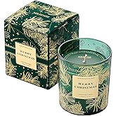 M&SENSE Holiday Scented Candle Gift for Women and Men - Christmas Tree, 10 oz Soy Wax, Birthday, Holiday, Christmas,New Year Gift