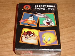 Amazon.com: Looney Tunes Playing Cards: Sports &amp; Outdoors