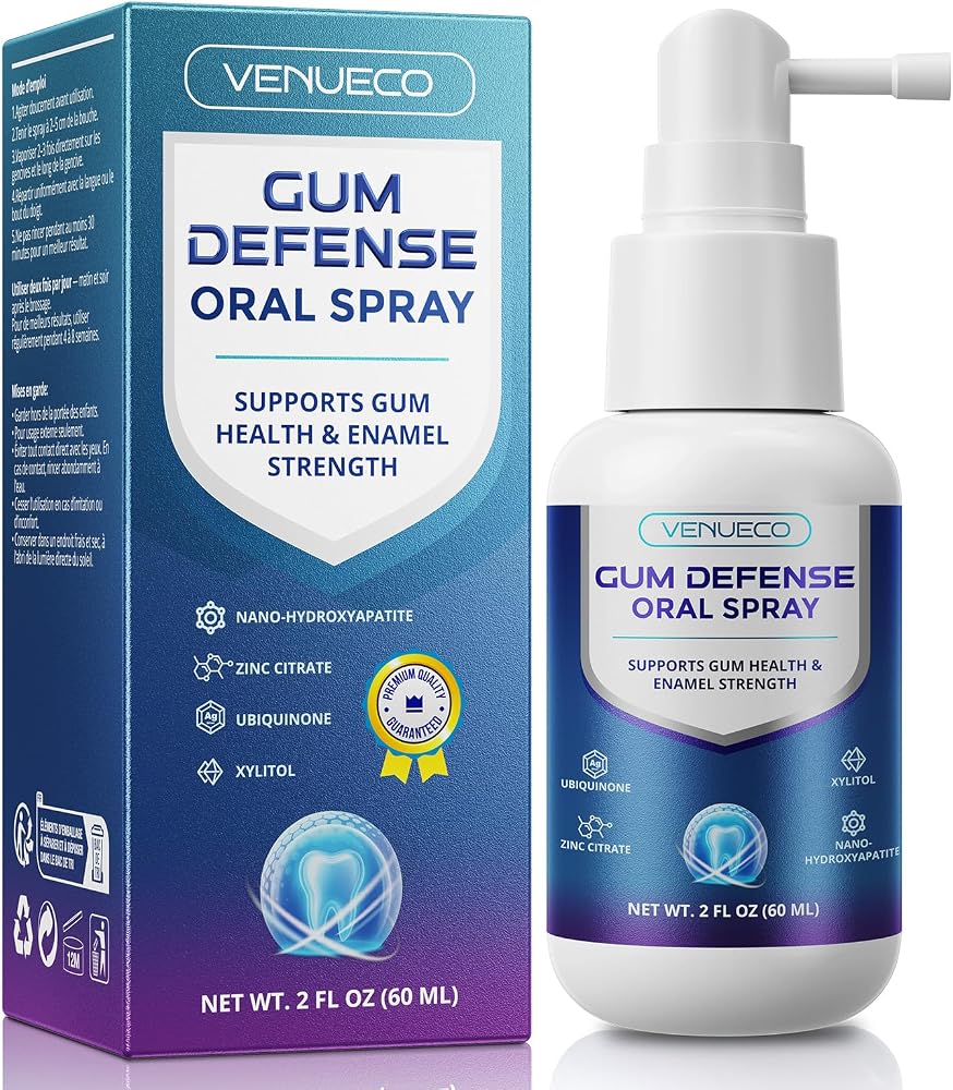 Dry Mouth Spray with Xylitol & Nano Hydroxyapatite, Oral Moisturizer for Fresh Breath and Daily Teeth & Gum Care, 2 Fl Oz
