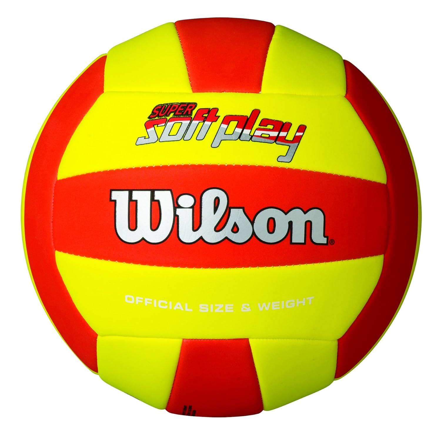 Wilson Super Soft Play Pelota, Rojo/Amarillo, Talla Única: Amazon ...