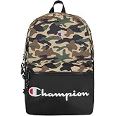 Champion unisex-adult Manuscript Backpack with Padded Adjustable Straps, Water Bottle Pocket for Work, Travel, Daily Use