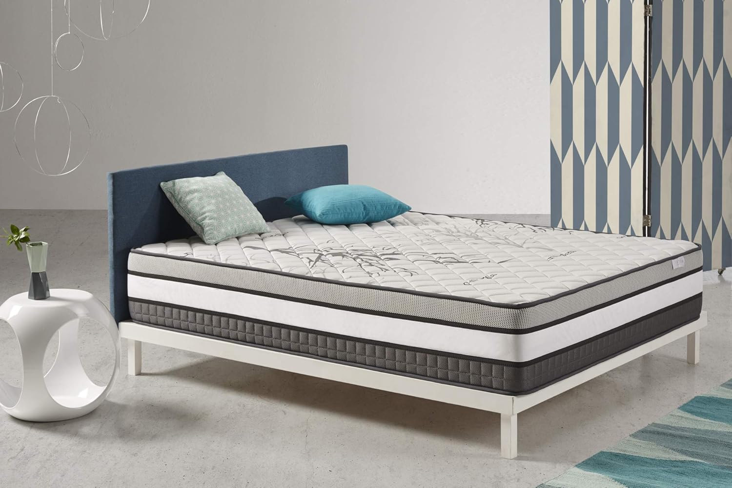 Matratze 70x190 cm Memory und Latex Multischicht ...