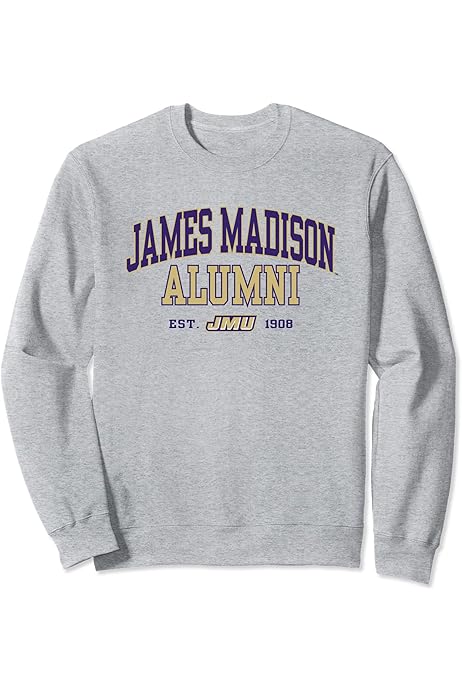 Amazon.com : James Madison Dukes JMU Alumni Officially Licensed Sweatshirt  : Sports \u0026 Outdoors