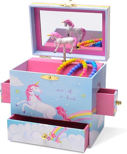 children's unicorn jewelry box