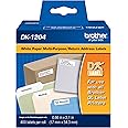 Brother Genuine DK-1204 Multipurpose Paper Label Roll, Die-Cut Paper Labels, Engineered for Excellence, 400 Labels Per Roll