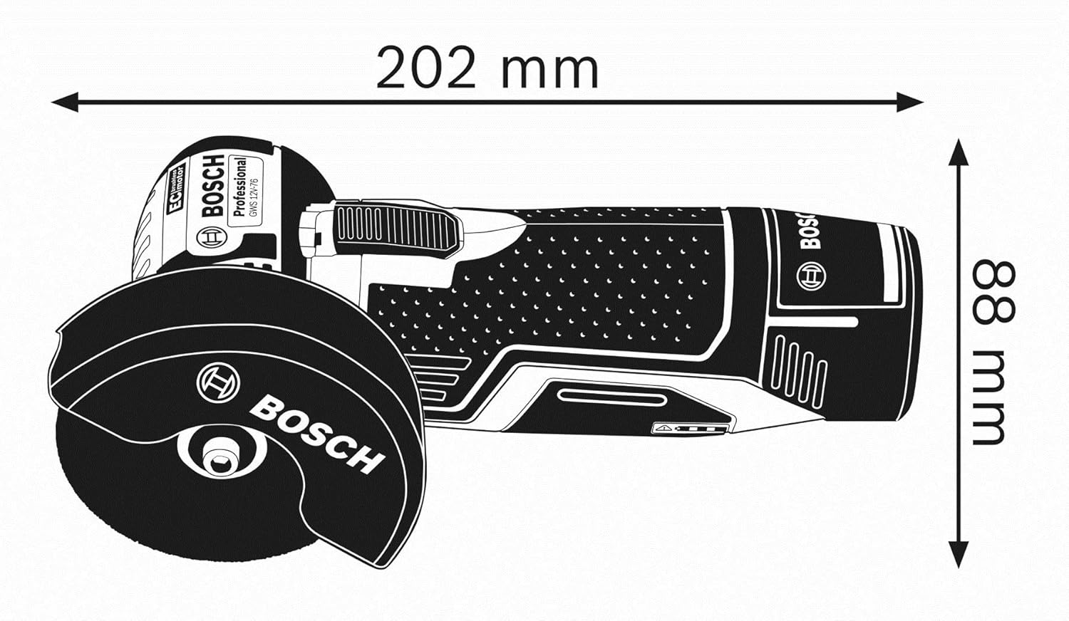 Bosch Angle Grinder Gws 10 8 V Ec Drill Solo In L Boxx Solo