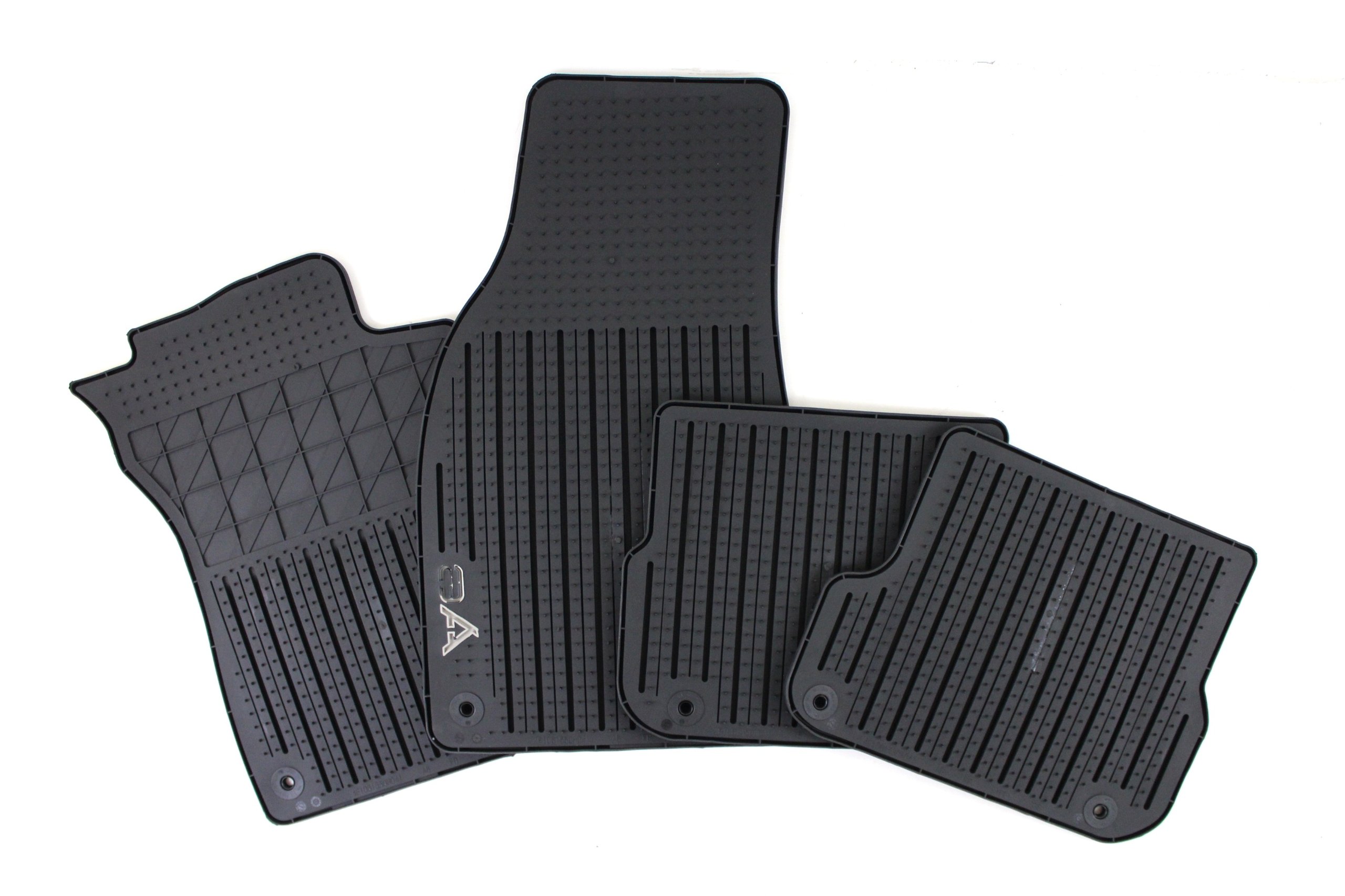 Genuine Audi Accessories 4F1061450A041 Black Front and Rear AllWeather