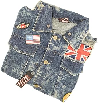 destroyed jeans jacket