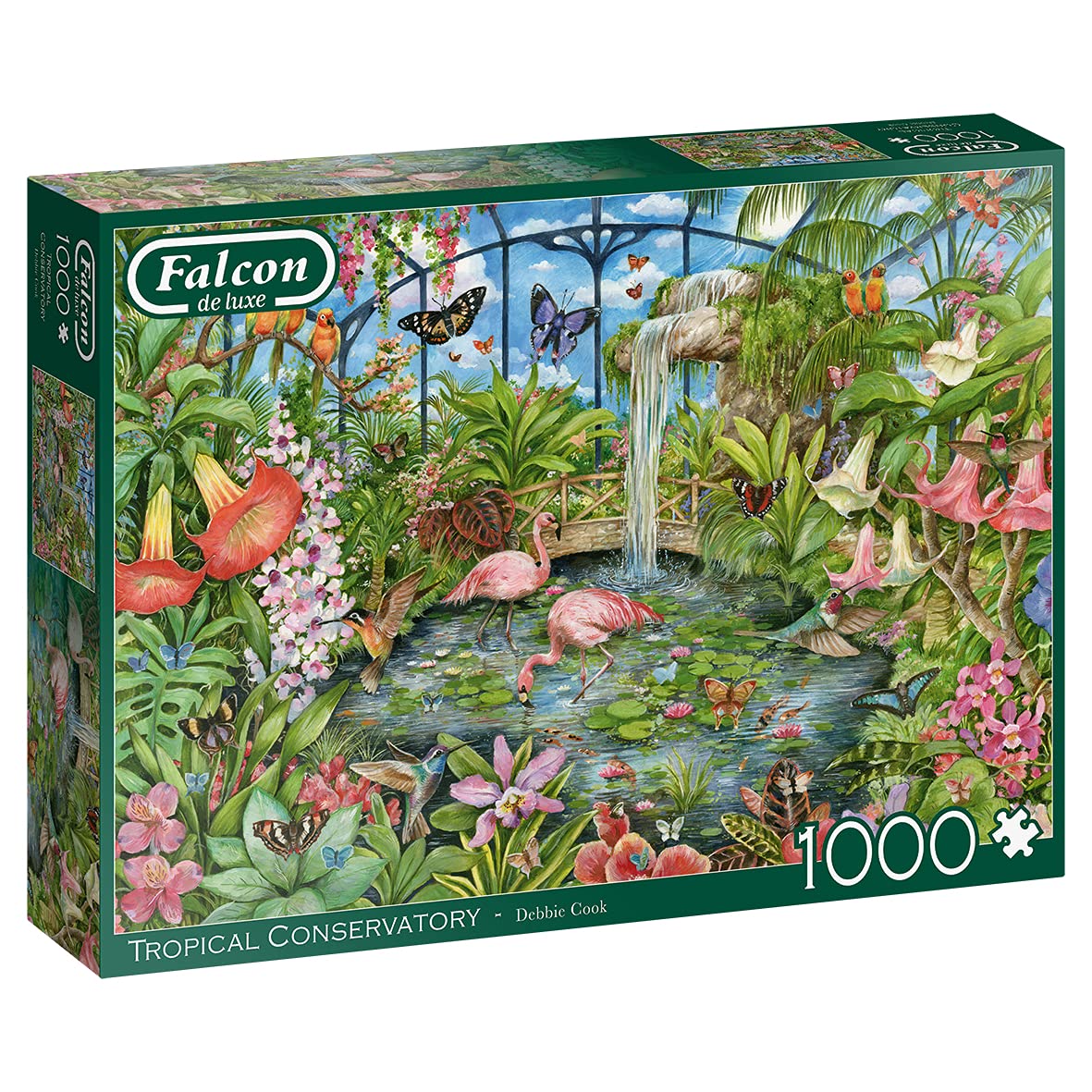 Jumbo, Falcon de luxe - Tropical Conservatory, Jigsaw Puzzles for Adults, 1000 piece
