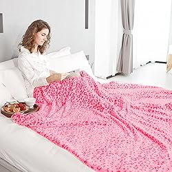 ZHIKU Soft Fleece Blankets Throw Blanket
