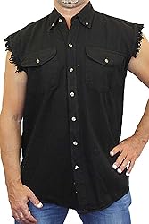 Black sleeveless shirt like the one worn by Daryl Dixon
