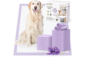 CROCI Dog Pads Extra Large 30x36in, Puppy Pads with Adhesive Tabs Super Absorbent Up to 10 Cups, Disposable (40 Counts)