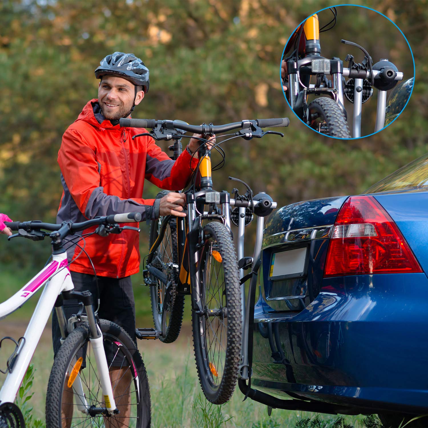 12 Pieces Bike Rack Cradle Strap Bicycle Rack Cradle Replacement