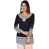 Maple Clothing Indian Tunic Tops Women's Short Kurti Kurta India Clothing Outfit