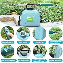 SideKing 1.35 Gallon/5L Battery Powered