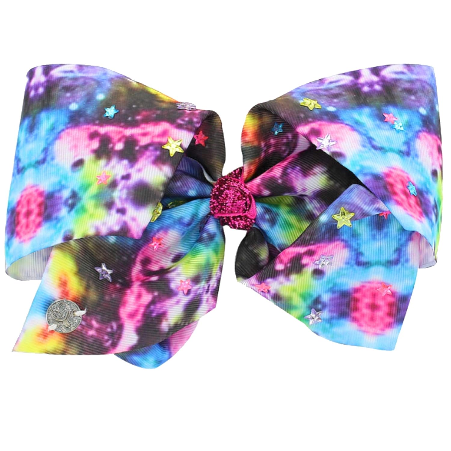 Amazon Com Jojo Siwa Large Cheer Hair Bow For Girls Tie Dye