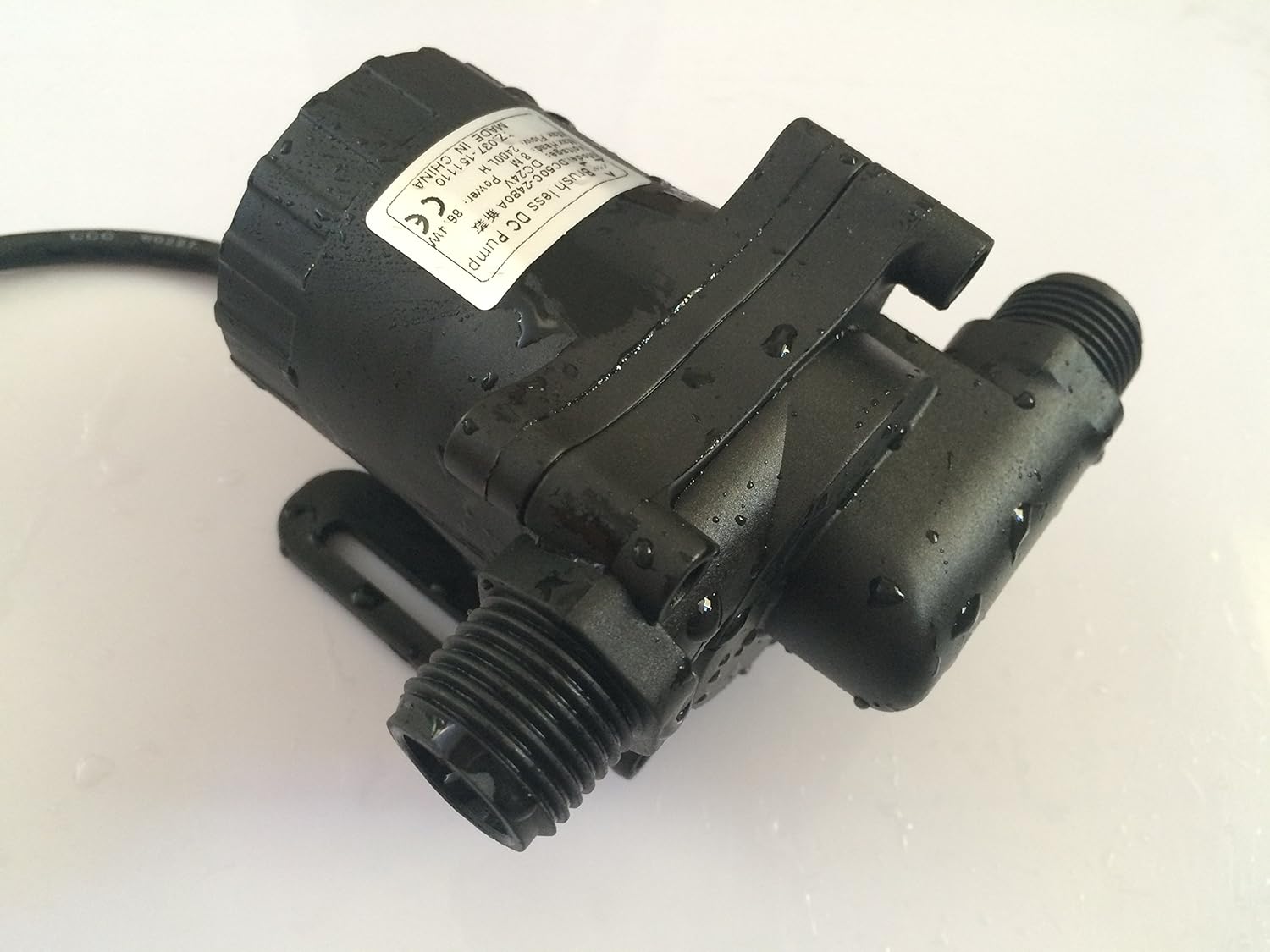 Shysky Tech DC50C-2480A Speed adjustable 5-24V DC Mini Water pump Auto Circulation Pump 2400LPH 8M 86.4W, Submersible Water Pump : Garden & Outdoor
