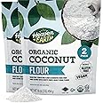 Heaven & Earth Organic Coconut Flour, 16oz (4 Pack = 4 Pounds) | Gluten Free & Grain Free Flour | Keto Flour for Baking | Paleo Friendly | Low Carb Flour | Vegan | Kosher