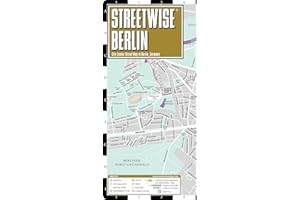 Streetwise Berlin Map - Laminated City Center Street Map of Berlin, Germany