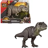 Jurassic World T-Rex Action Figure, Dinosaur Toy, Chomp Attack