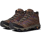 Merrell Women's MOAB 3 MID Shoe, BRACKEN/PURPLE, 6