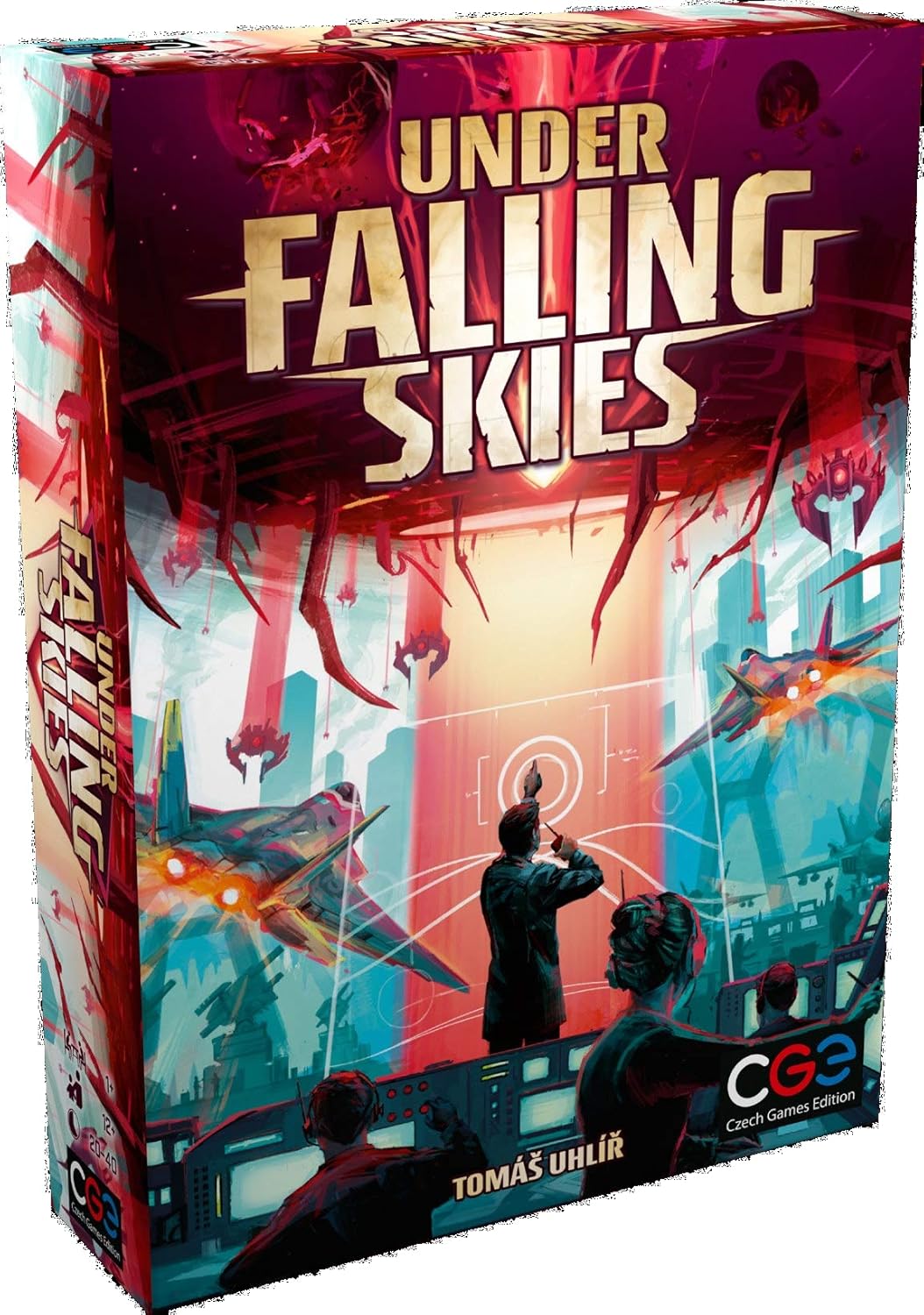 Amazon Com Under Falling Skies Board Game Toys Games Amazon Com Under Falling Skies Board Game Toys Games