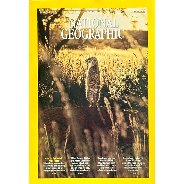 National Geographic Magazine英語版 National Geographic Magazine (January 2026 Issue) Eye to Eye With