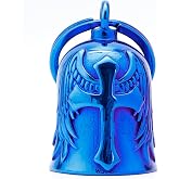 Motorcycle for Bells - Motorcycle Angel Bell Men Women, Biker Accessory | Relief-winged cross design Bell, with gift box and story card