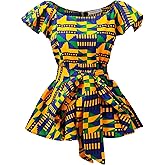 SHENBOLEN Womens Dashiki Tops Sleeveless Summer African Print Slim Fit Shirts Blouse