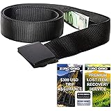 Zero Grid Travel Security Belt - Hidden Money Belt, Anti Theft Travel Belt TSA Approved