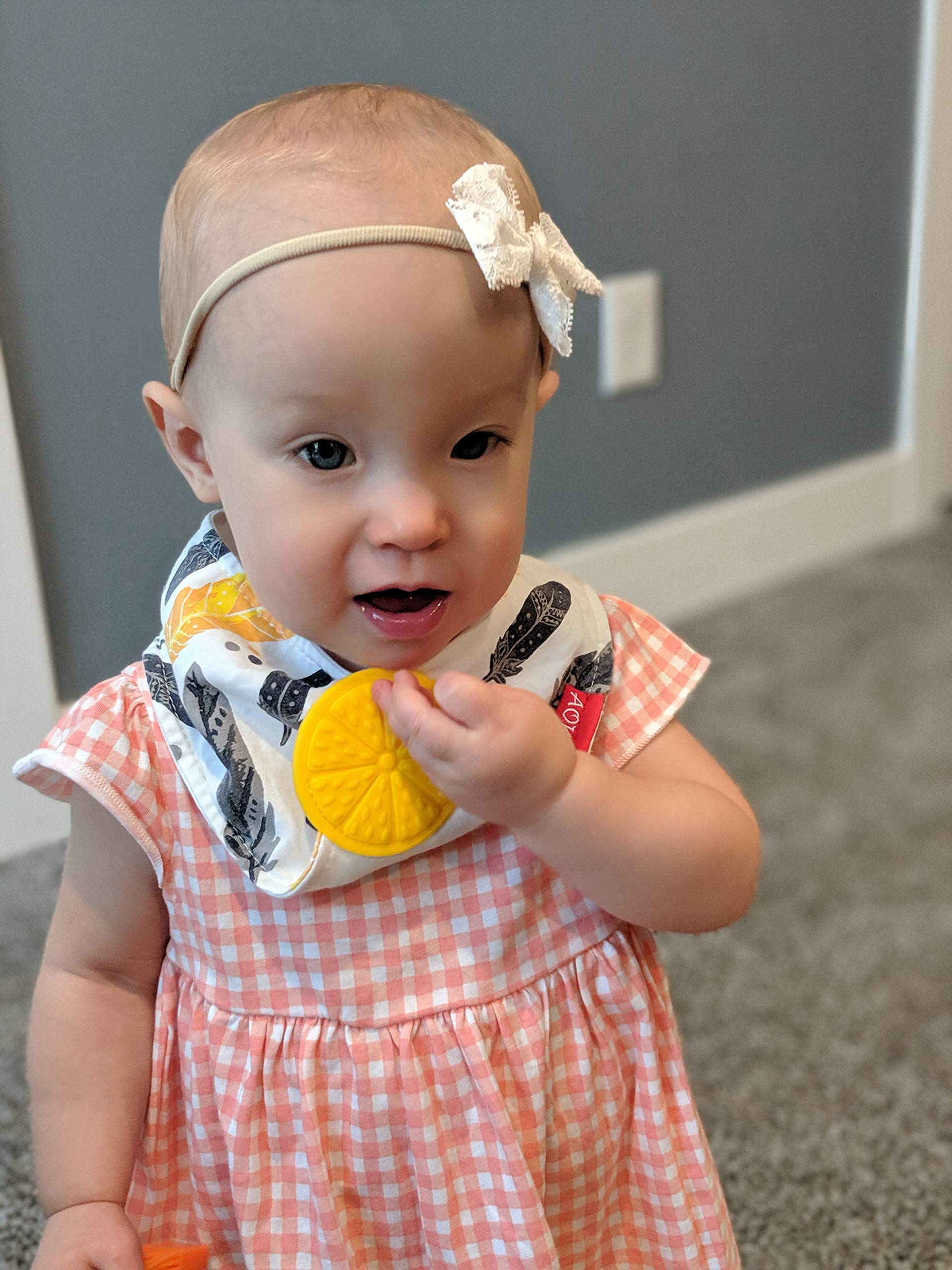 baby bandana drool bibs and teething toys