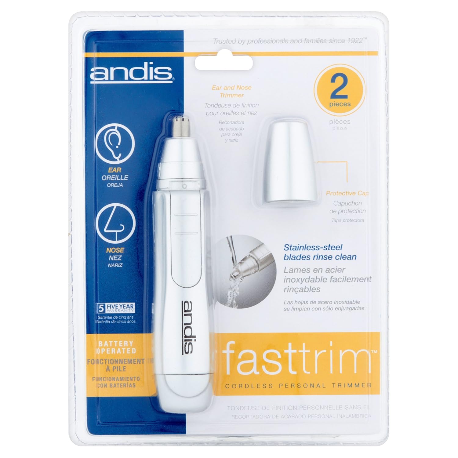 andis ear and nose trimmer