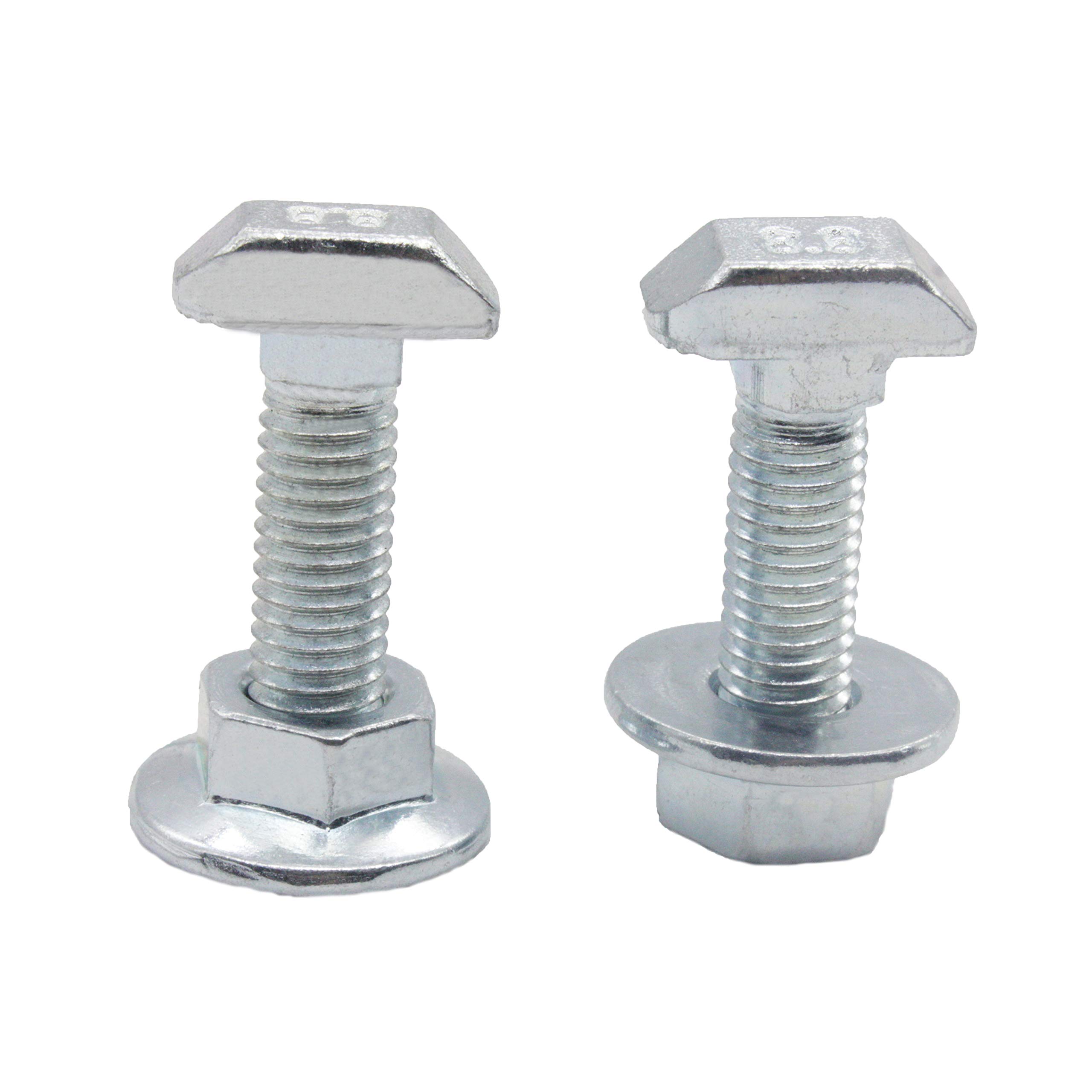 Hammer Screws M8 x 25 for Slot 8 Galvanised Steel 8.8 Pack of 10 — image 1