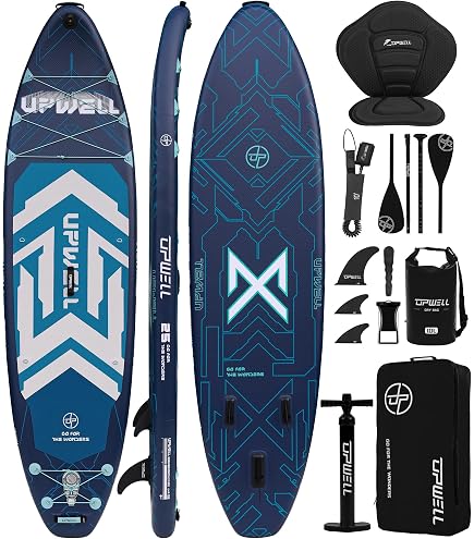 Paddle Yoga Et Pêche Planche à Pagaie Gonflable Hiwave - Extra Large 3.9m - Parfaite Pour Océan, Lac Et Rivière - Jusqu'à 159kg Planche Pagaie Gonflable Adulte Paddle Yoga Et Pêche Planche à Pagaie Gonflable Hiwave - Extra Large 3.9m - Parfaite Pour Océan, Lac Et Rivière - Jusqu'à 159kg Planche Pagaie Gonflable Adulte