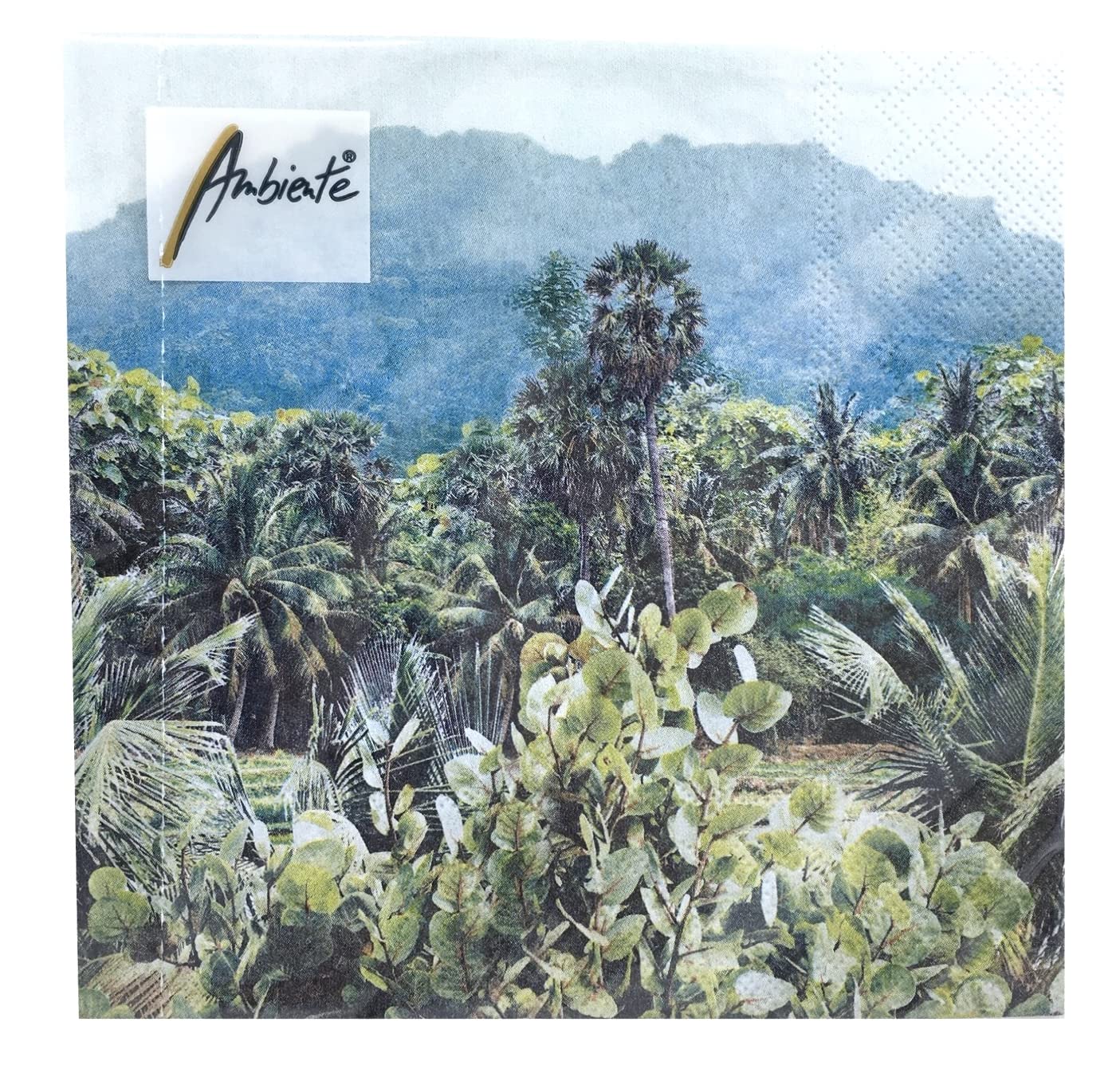 Paper Napkins Lunch Festival Party Approx. 33 x 33 cm Every Day Every Occasion Rain Forrest