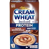 Cream of Wheat Instant High Protein Hot Cereal, Maple Brown Sugar, 1.6 Ounce, 6 Packets