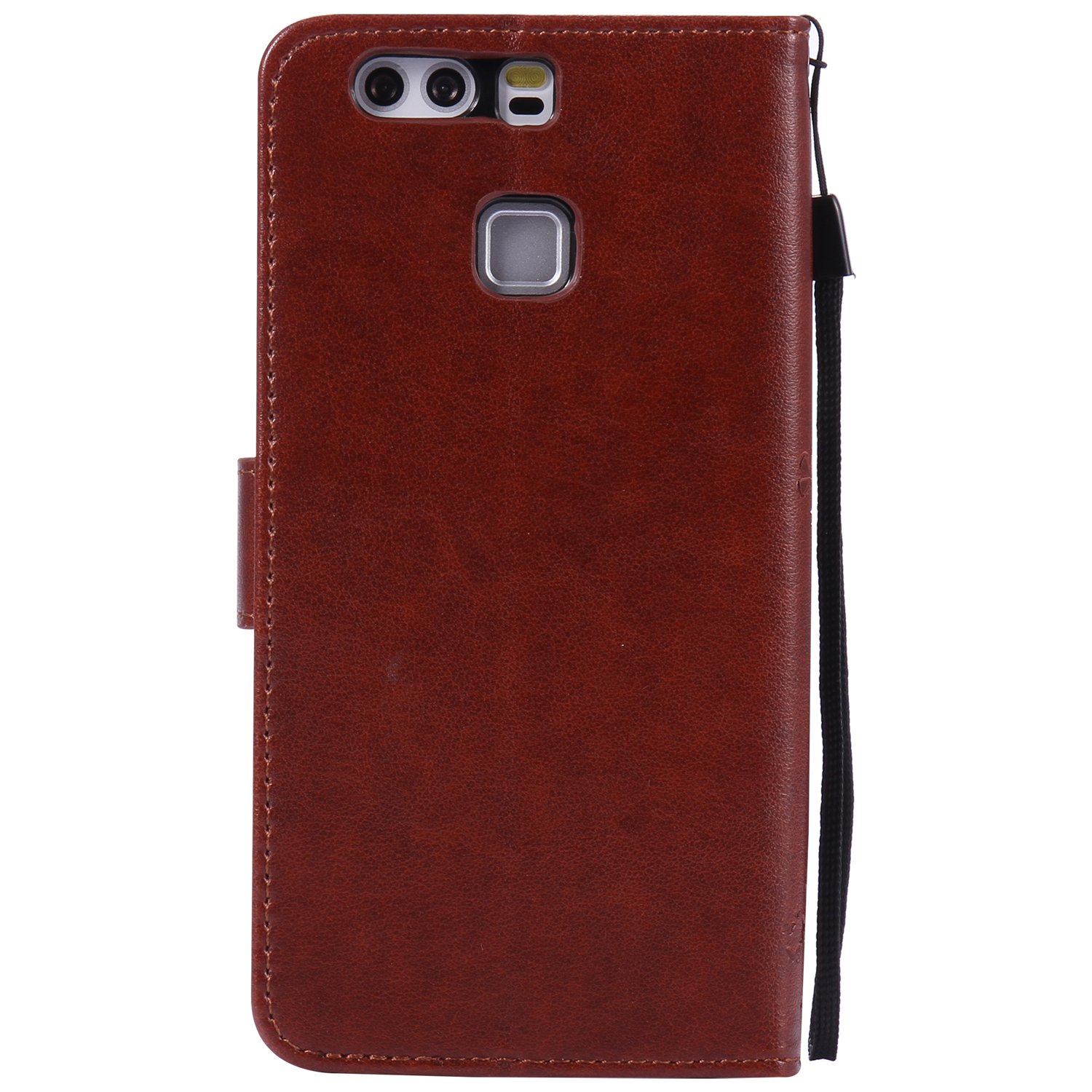 Beleuchtung Uposao Kompatibel Mit Huawei P9 Leder Tasche Schutzhulle Vintage Schmetterling Baum Katze Muster Brieftasche Handyhulle Ledertasche Lederhulle Bookstyle Handy Tasche Hot Pink Lichtwecker