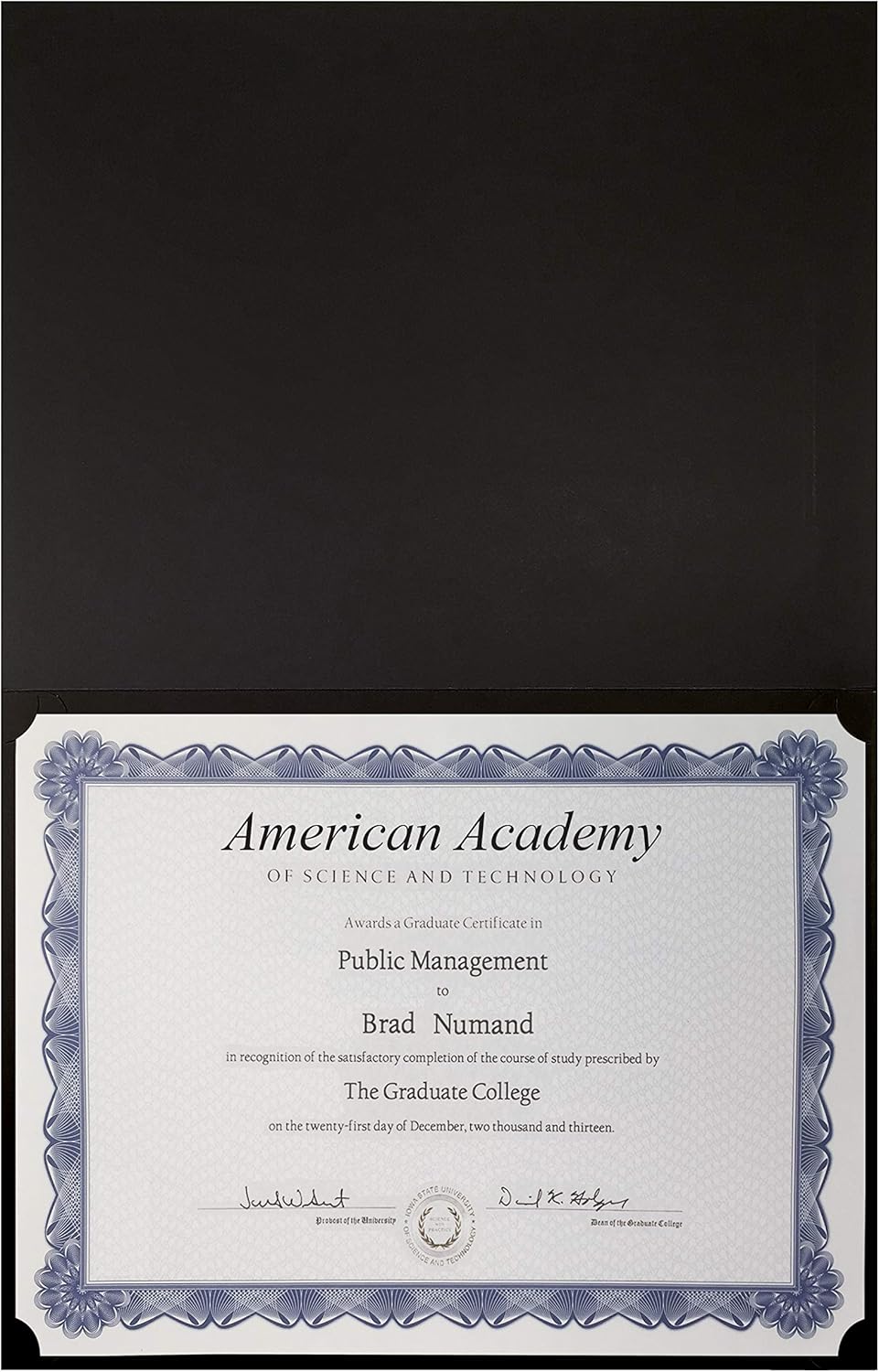 25 Pack Black Certificate Holders, Diploma Holders, Document Covers with Gold Foil Border, by Better Office Products, for Letter Size Paper, 25 Count, Black : Office Products